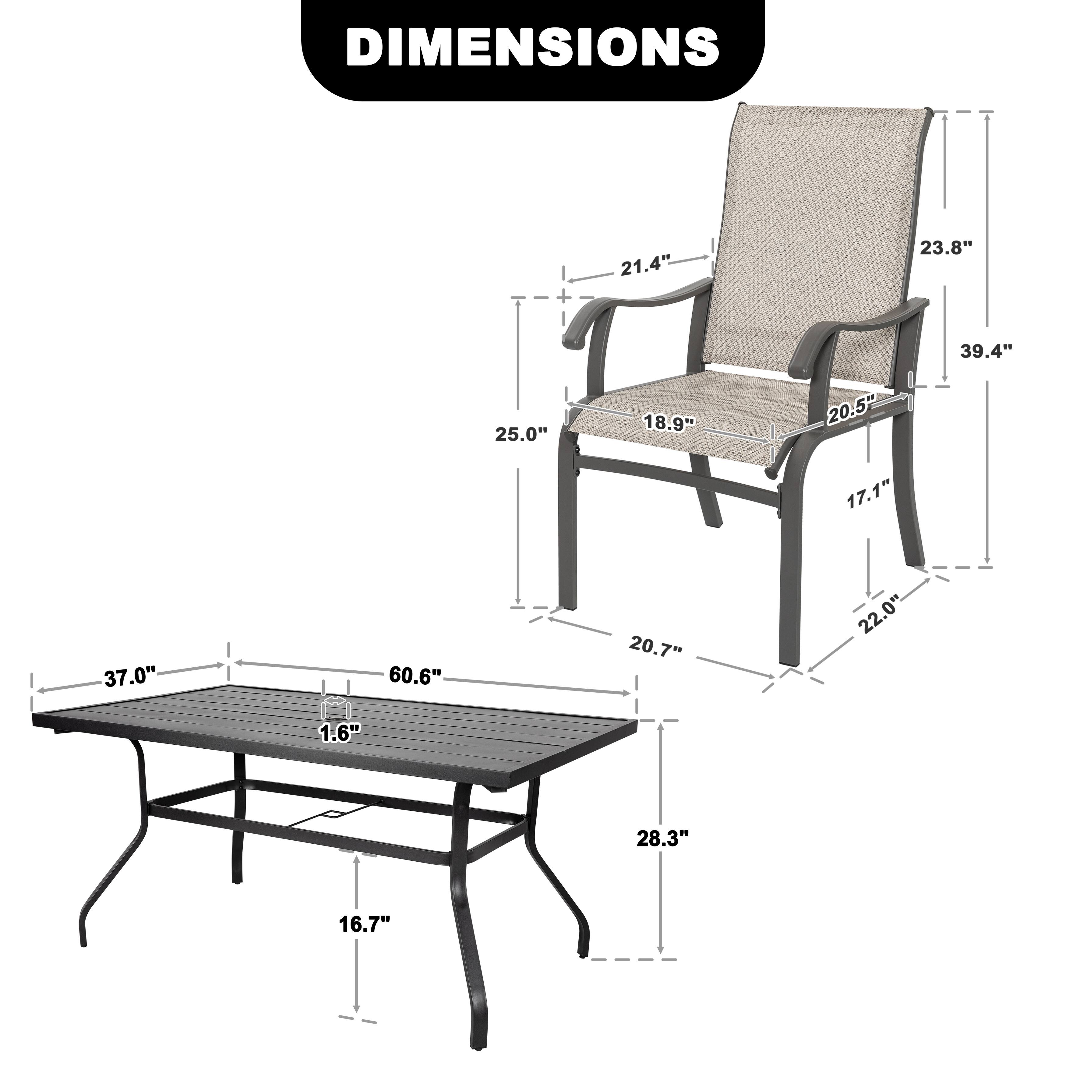 DIMENSIONS

21.4" 23.8" 39.4" 25.0" 18.9" 20.5" 17.1" 37.0" 60.6" 20.7" 22.0" 1.6" 28.3" 16.7"
