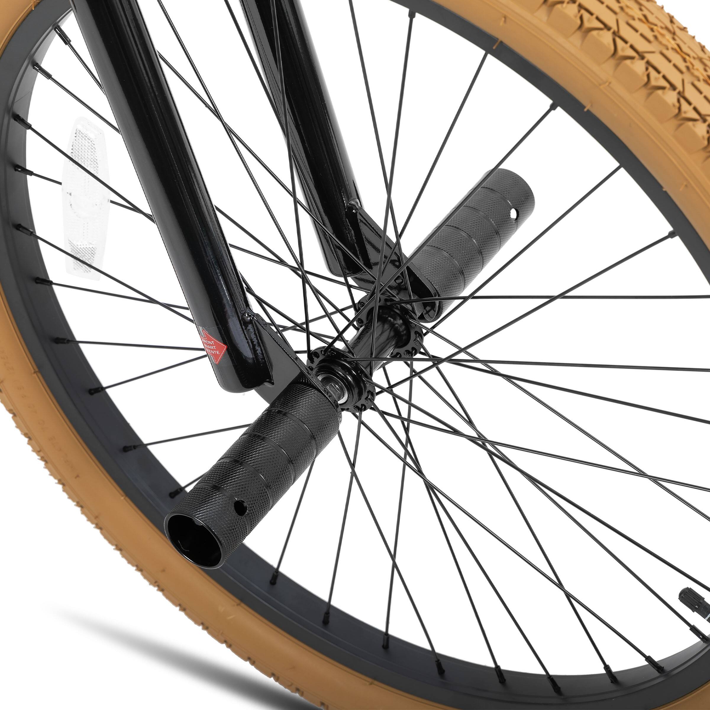 Alt View 9. JOYSTAR - JOYSTAR Brockway Freestyle Kids BMX Bike 20" Kids Bicycles for Ages 6-10, Girls Boys Beginner-Level Riders 2 Pegs, Brown - Brown.