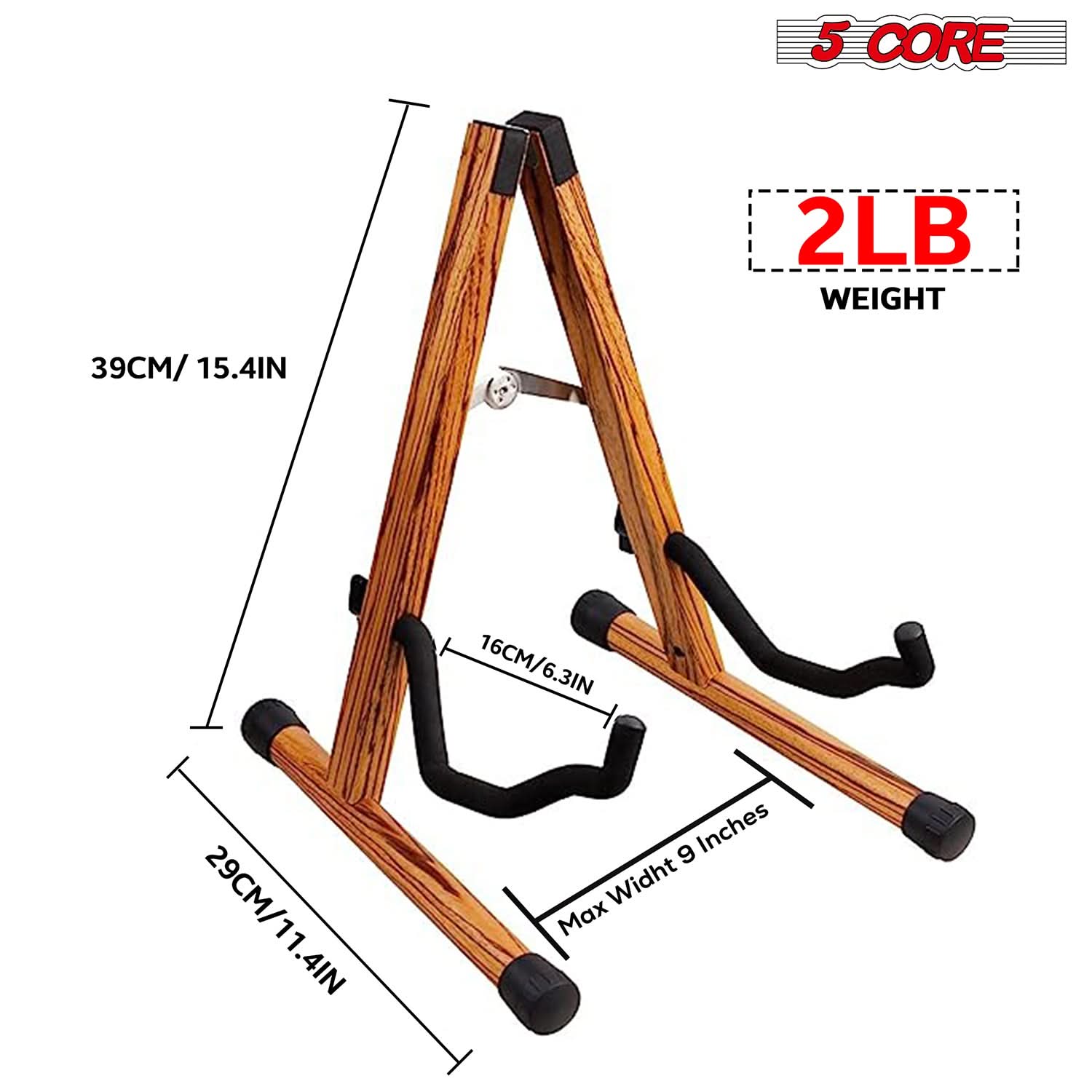 5 CORE

2LB WEIGHT

39CM/15.4IN

16CM/6.3IN

29CM/11.4IN

Max Width 9 Inches
