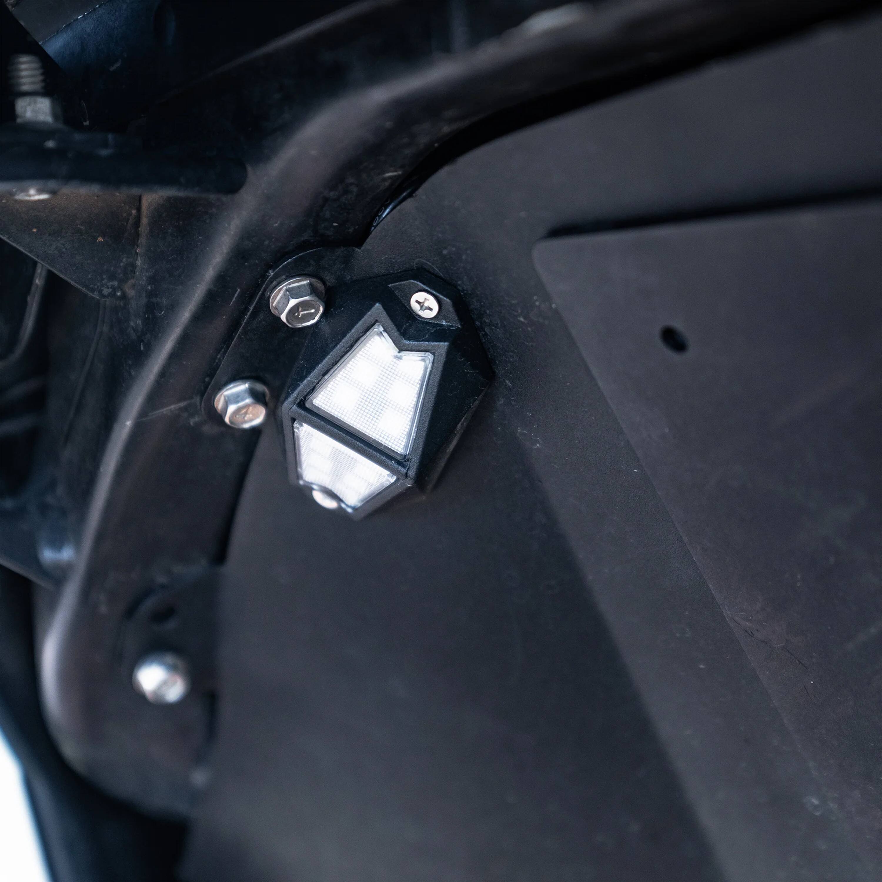 Alt View 12. Race Sport - COLORTRAIL 4-Pod LED RGBW Rock Light Expansion Kit - Multi.