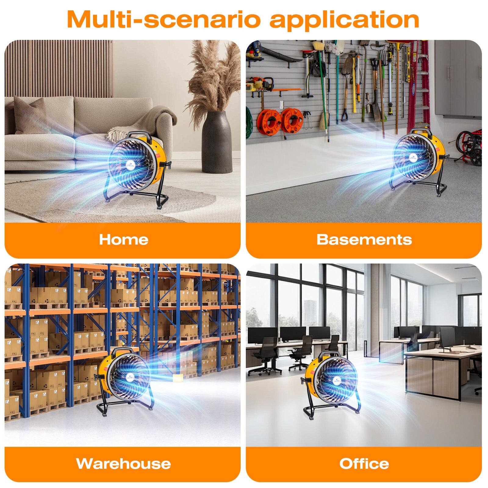 Multi-scenario application

- Home
- Basements
- Warehouse
- Office