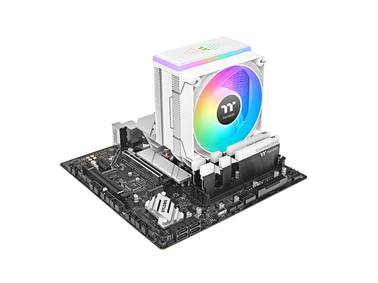 7" Tere - UnA D6 A POUGHRAM temataie 77" BIOSTAR B

TOUGHRAM D5 Series
thermaltake

thermaltake