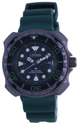 Citizen - Promaster Polyurethane Strap Eco-Drive BN0228-06W 200M Men's Watch - Green
