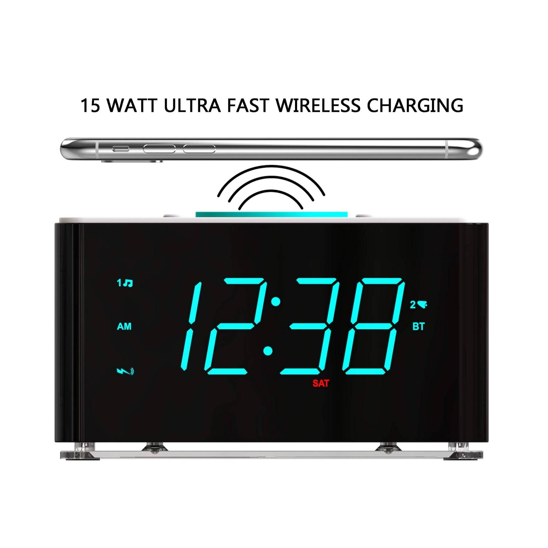 15 WATT ULTRA FAST WIRELESS CHARGING

12:38 AM

SAT