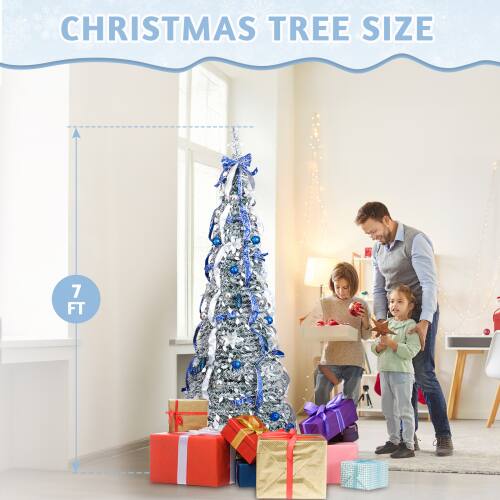 CHRISTMAS TREE SIZE  
7 FT
