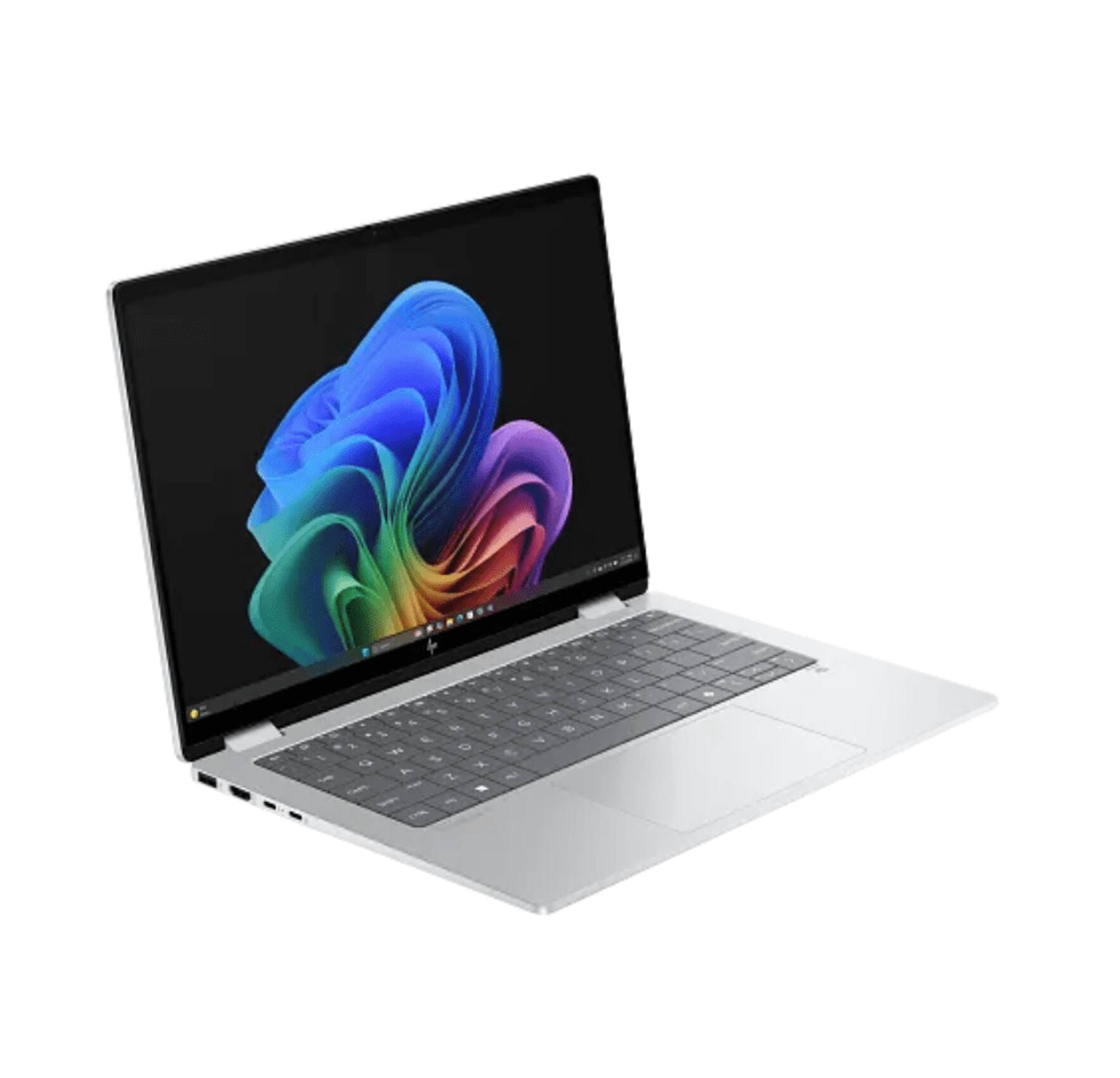 Alt View 7. HP - Omni Book X Flip 2-in-1 Laptop 14.0 WUXGA Display (Ultra 7-256V, 16GB, Win 11 Pro) w/Dockztorm Wireless Mouse - Silver.