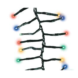 Celebrations - LED Rice Cluster 200 ct String Christmas Lights 6.6 ft - Multicolored