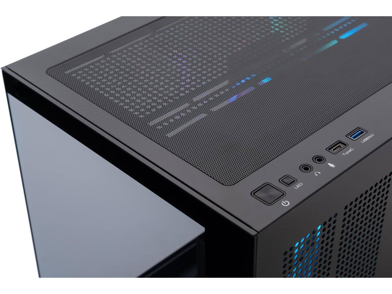 ADVANCED BATTLESTATIONS ABS Flux II Aqua Gaming PC Powered by Asus