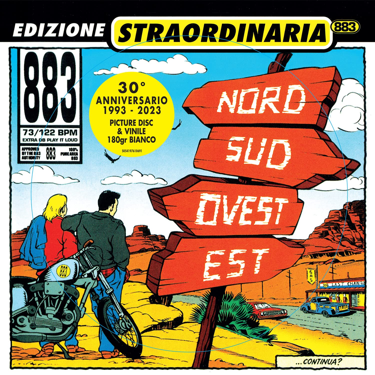 883 - NORD SUD OVEST EST - LP - MADE IN ITALY