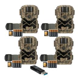 Muddy - Pro Cam 28 Trail Camera Combo with Batteries, SD Card, and Card Reader