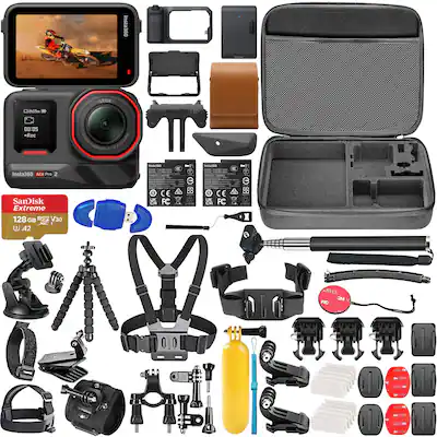 Insta360 Ace Pro 2 Flash Print Bundle – Action-Cam Mit Leica-Objektiv, 8K Sensor, Xplorer Grip Pro & Taschendrucker, Inkl. 2 Akkus Insta360 Ace Pro 2 Flash Print Bundle – Action-Cam Mit Leica-Objektiv, 8K Sensor, Xplorer Grip Pro & Taschendrucker, Inkl. 2 Akkus