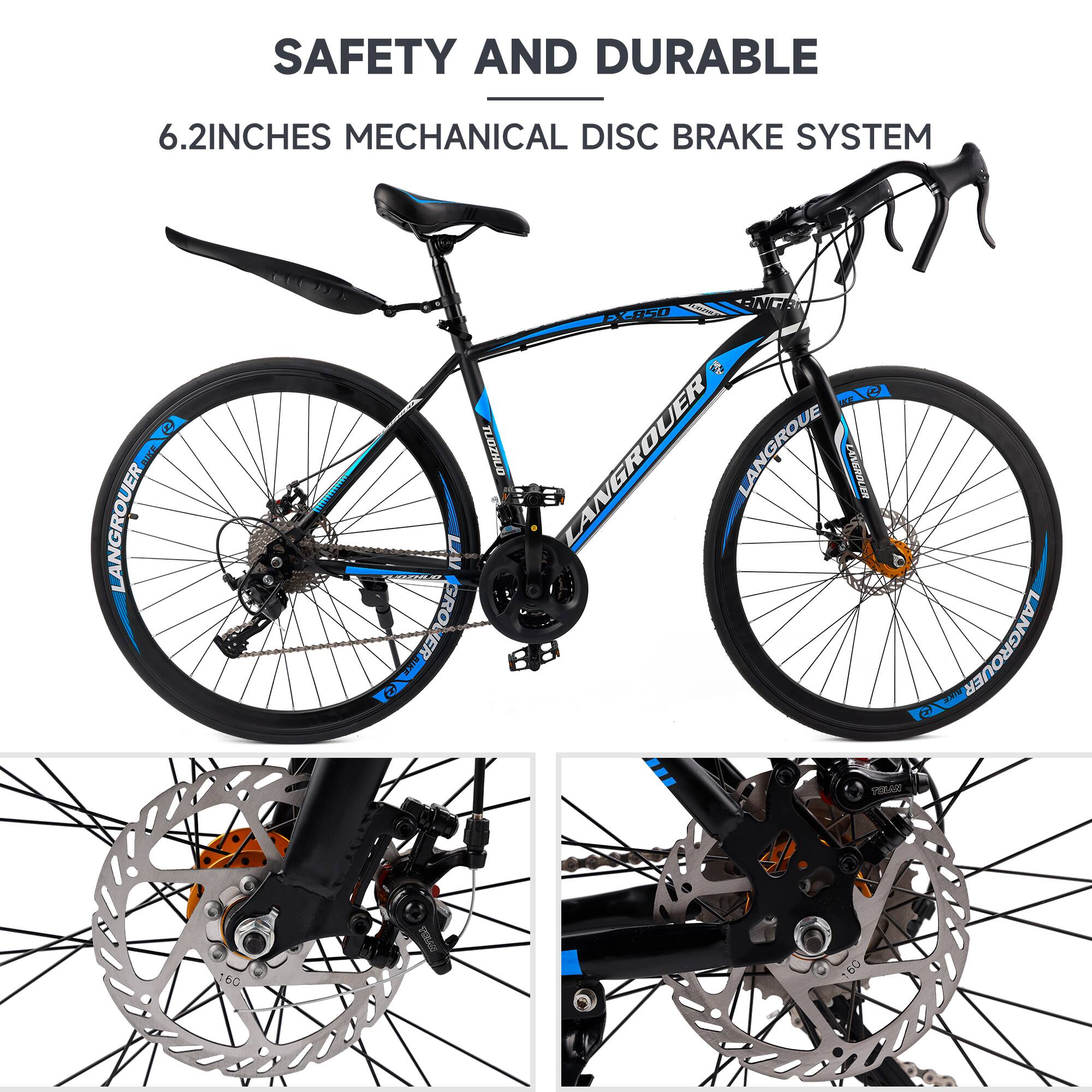 SAFETY AND DURABLE  
6.2 INCHES MECHANICAL DISC BRAKE SYSTEM