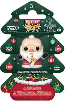 3+
Disney Tim Burton's The Nightmare Before Christmas
Funko
www.funko.com
POCKET POP!
VINYL FIGURE / FIGURINE EN VINYLE / FIGURA DE VINIL
WARNING: CHOKING HAZARD. Small parts. Not suitable for children under 36 months.
ATTENTION: DANGER D'ÉTOUFFEMENT. Petites pièces. Ne convient pas aux enfants de moins de 36 mois.
ADVERTENCIA: PELIGRO DE ASFIXIA. Piezas pequeñas. No adecuado para niños menores de 36 meses.