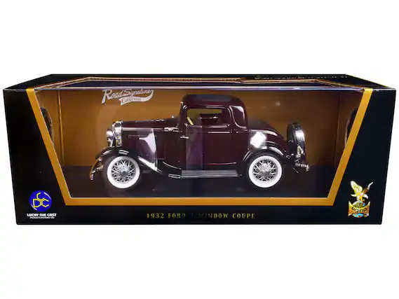 Road Signature Collection
1932 FORD 3-WINDOW COUPE
LUCKY DIE CAST
PRODUCTS FACTORY LTD