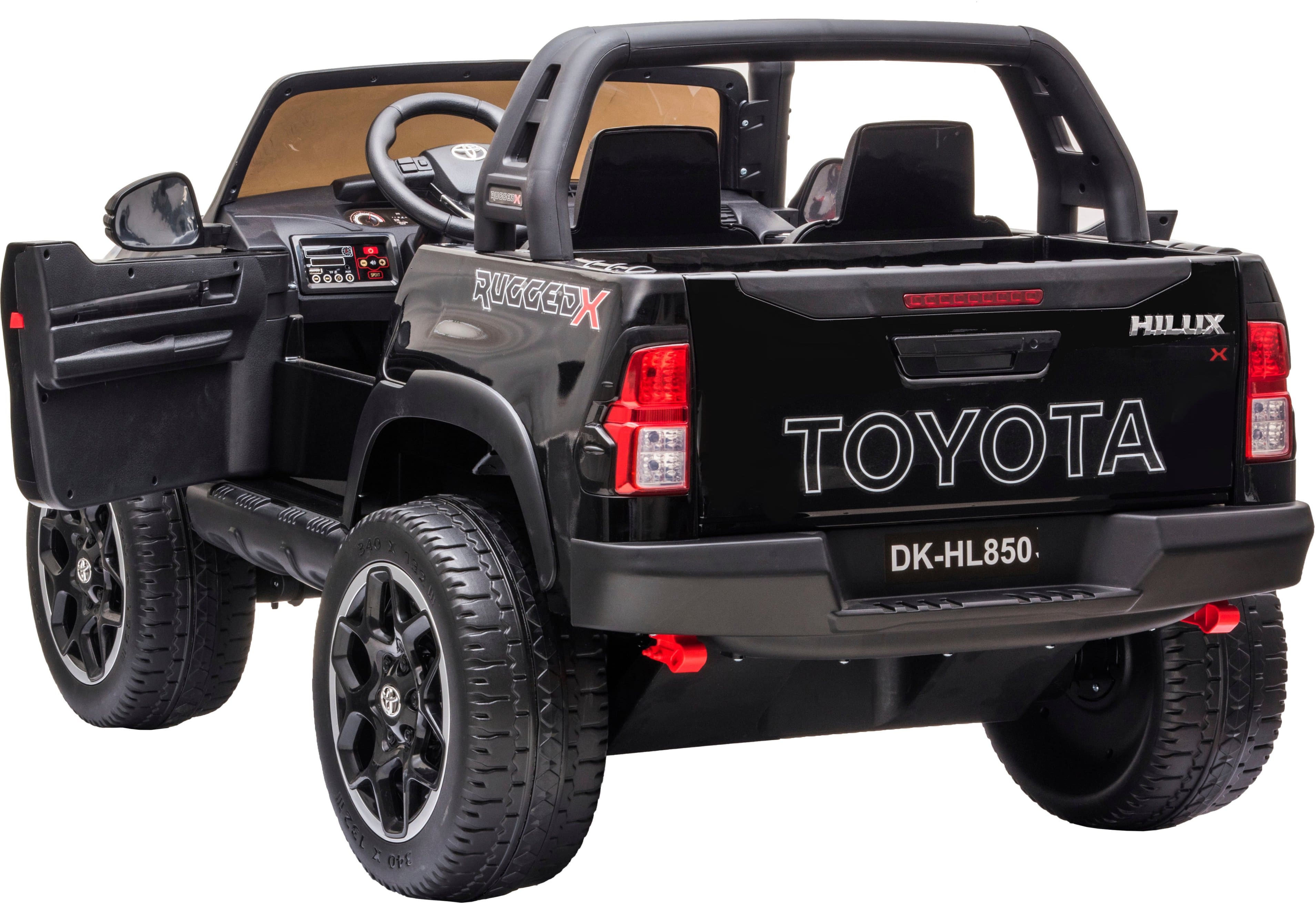 Customer Reviews: Hyper Toyota Hilux 12V 2 Seat Off Road Ride-on, 4mph ...