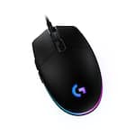 Logitech - G203 LIGHTSYNC Wired Optical Gaming Mouse with 8,000 DPI sensor - Wired - Black