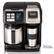 Left. Hamilton Beach - FlexBrew 10-Cup Coffee Maker and Single Serve Brewer - Black.