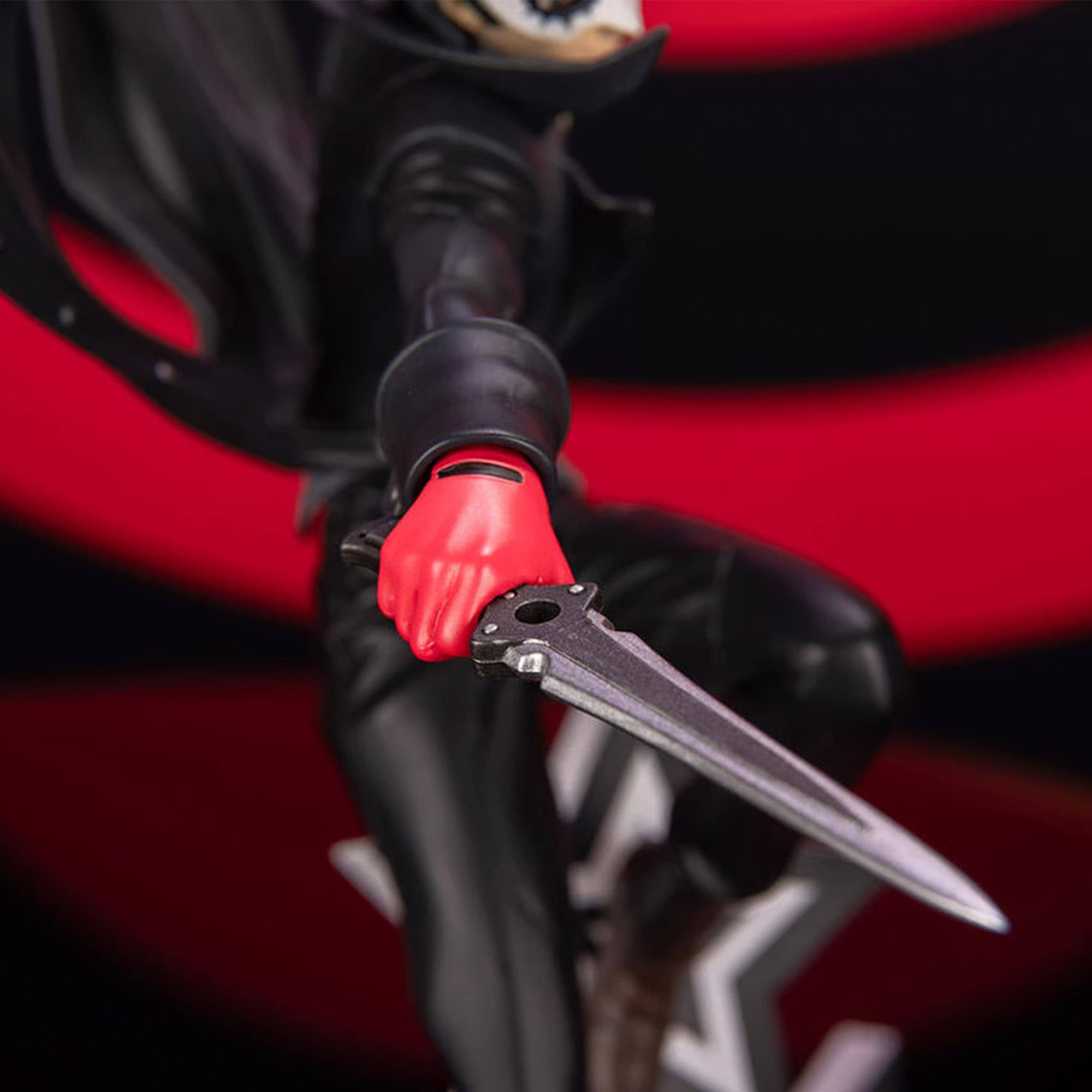 Alt View 5. Dark Horse Comics - Persona 5 Joker 6.5 Inch PVC Statue - Multi-Colored.