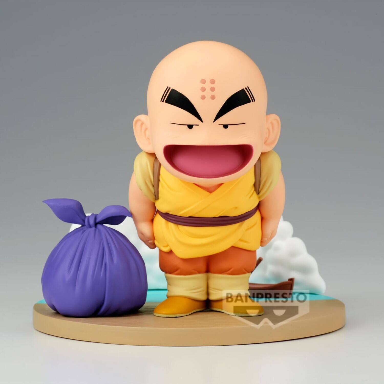 Alt View 1. PopMarket - Banpresto - Dragon Ball - History Box - Krillin Statue   - COLLECTIBLES - Multicolor.