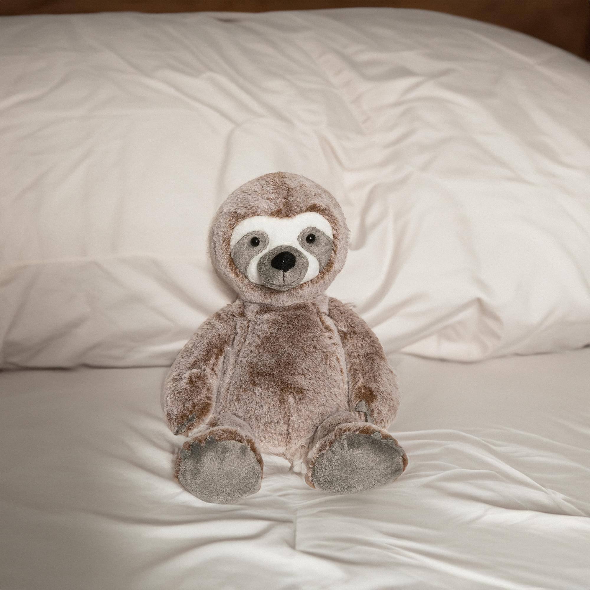 Alt View 10. TriAction Toys - Teddykompaniet 18 Inch Plush | Sloth - Brown.