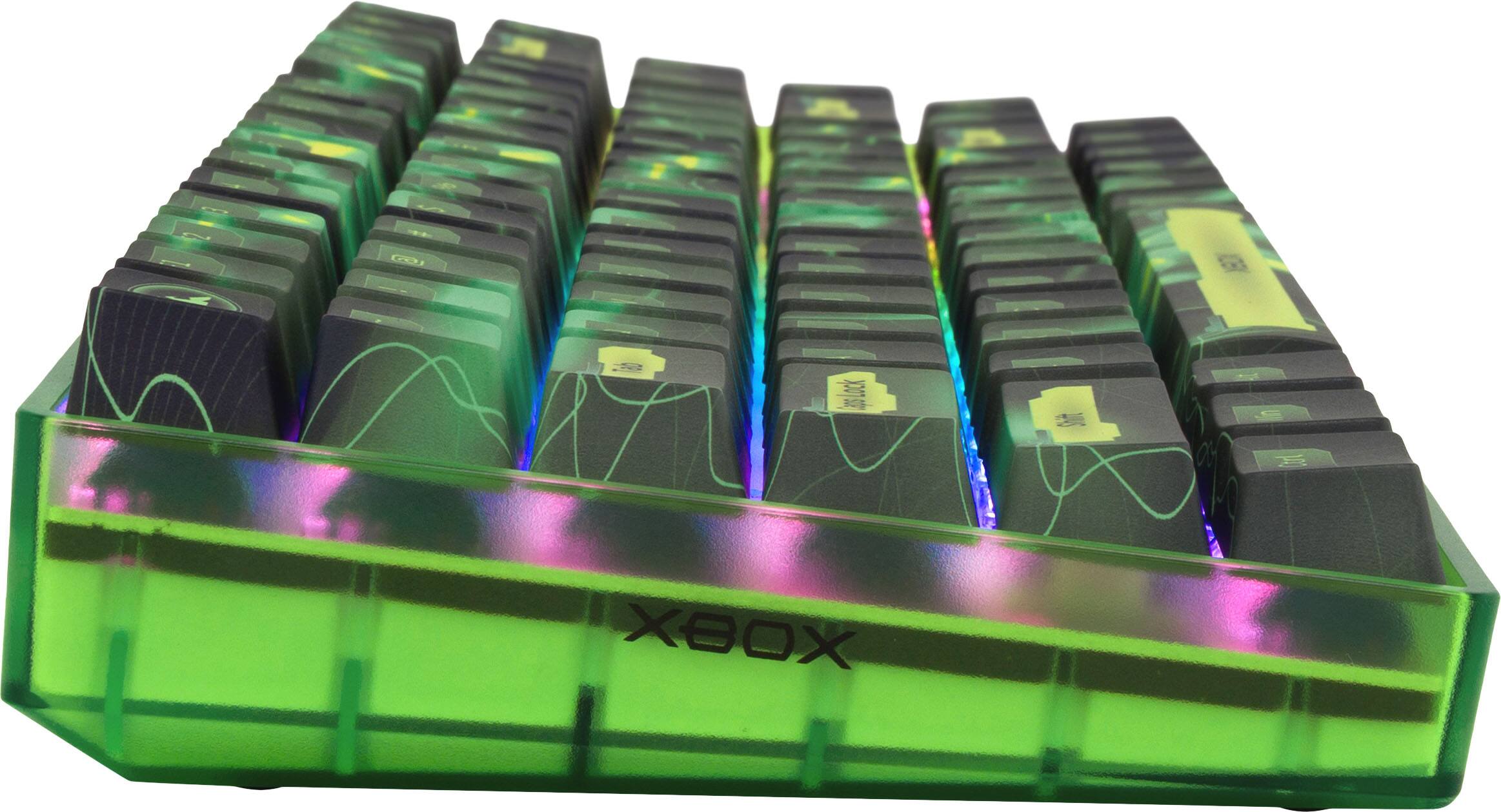 Alt View 9. Higround - Basecamp 75+ 75% Wired Mechanical Lubed TTC Neptune Switch Gaming Keyboard with RGB Backlighting - Xbox - Xbox UI.