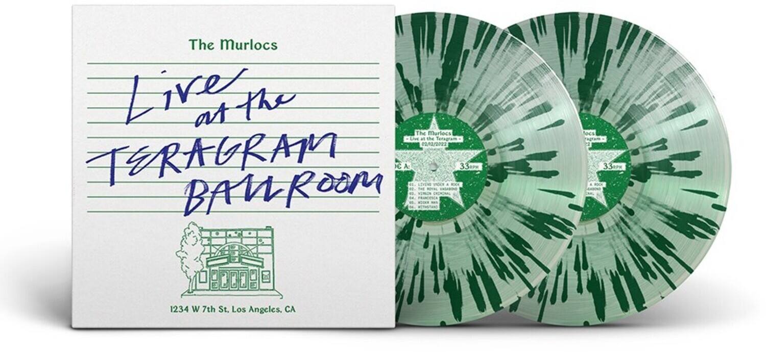 The Murlocs  
Live at the  
TERAGRAM  
BALLROOM  

1234 W 7th St. Los Angeles, CA  

The Murlocs  
Live at the Teragram Ballroom  
33 RPM  
A: 40. ROCK  
B: 33. BAWLROOM  
VRON  
ocs gTam 22 33 1234 W 7th St. Los Angeles, CA