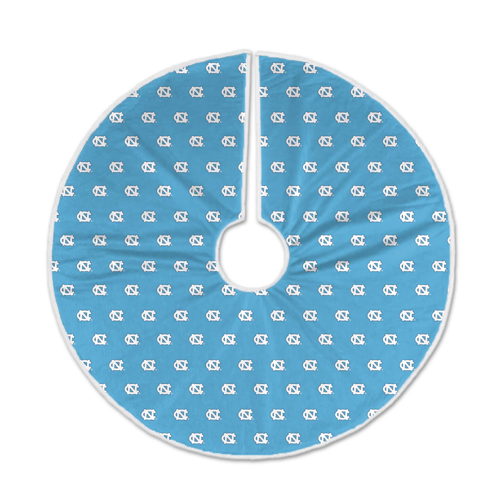 Pegasus - North Carolina Tar Heels Microplush Christmas Tree Skirt - Multicolor