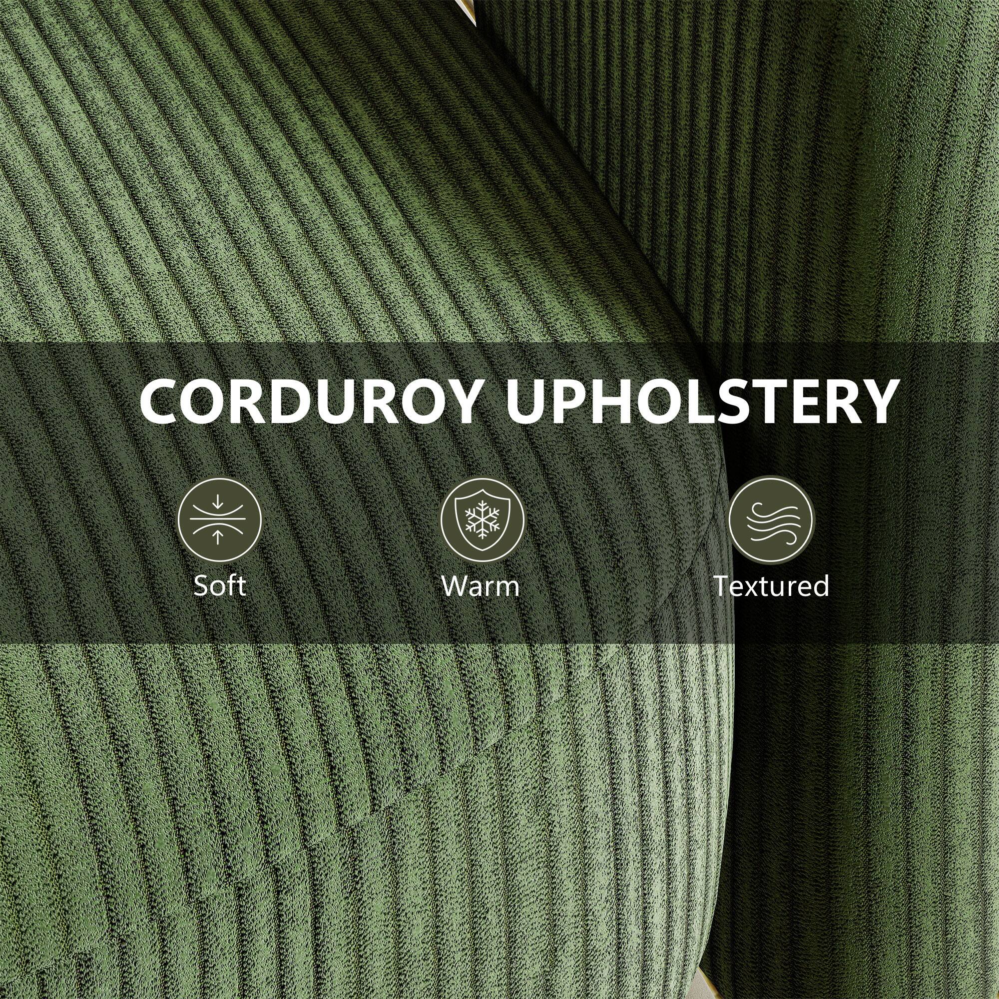 CORDUROY UPHOLSTERY

- Soft
- Warm
- Textured