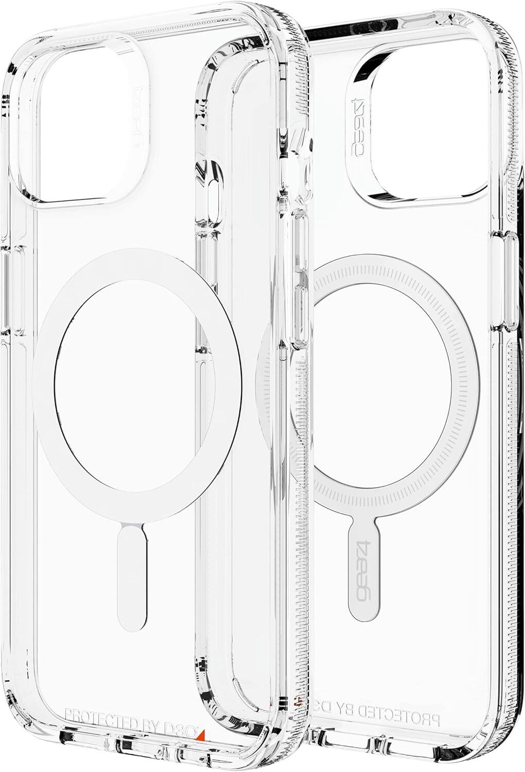 Gear4 - Refurbished Excellent - Zagg Gear 4 Compatible With MagSafe | 13 FT/4M Drop Protection | Crystal Palace Snap Case For iphone 6.1" - Clear