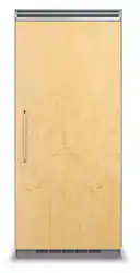 Viking - 5 Series Quiet Cool 19.2 Cu. Ft. Upright Freezer - Custom panel - Front_Zoom