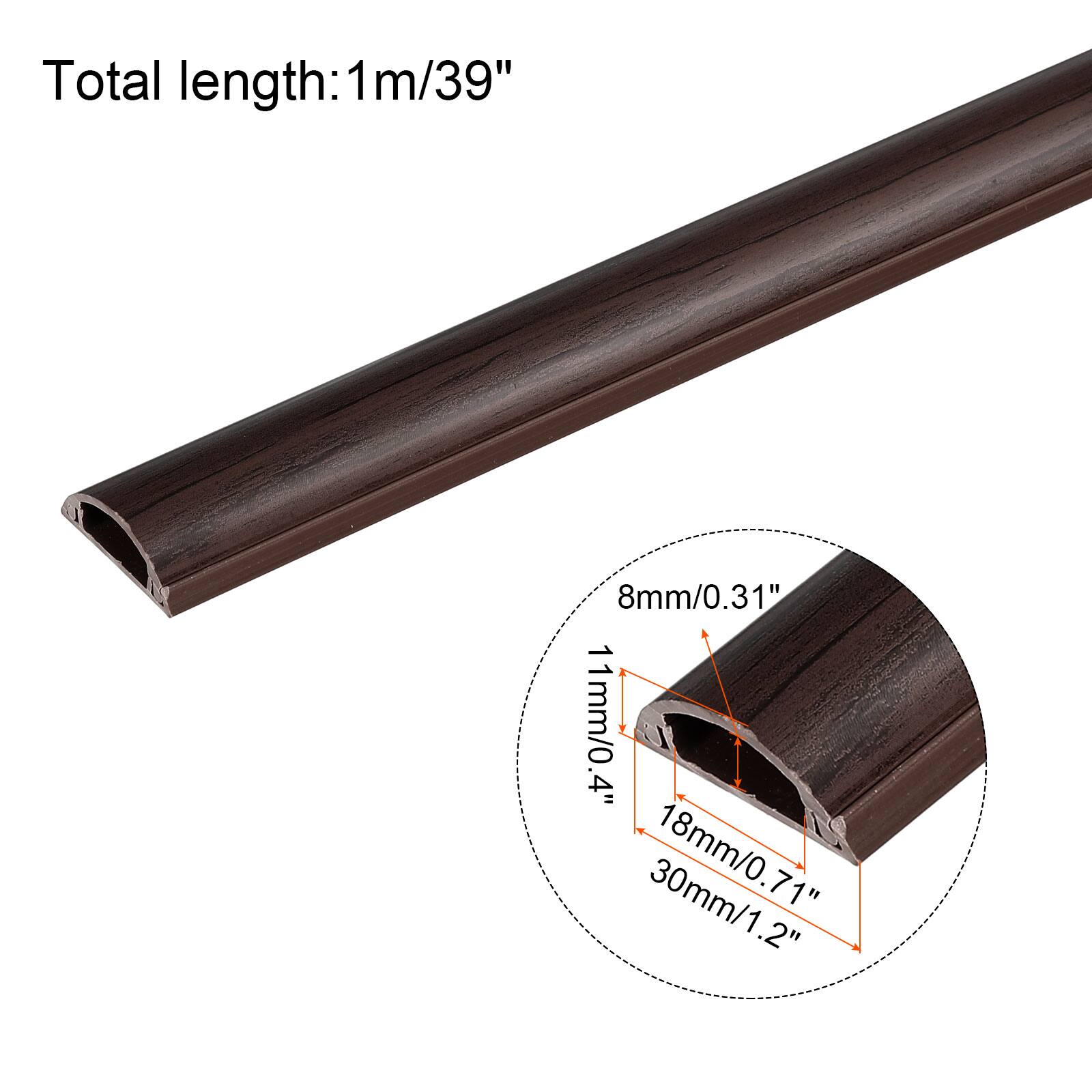 Total length: 1m/39"  
8mm/0.31"  
11mm/0.4"  
30mm/1.2"  
18mm/0.71"