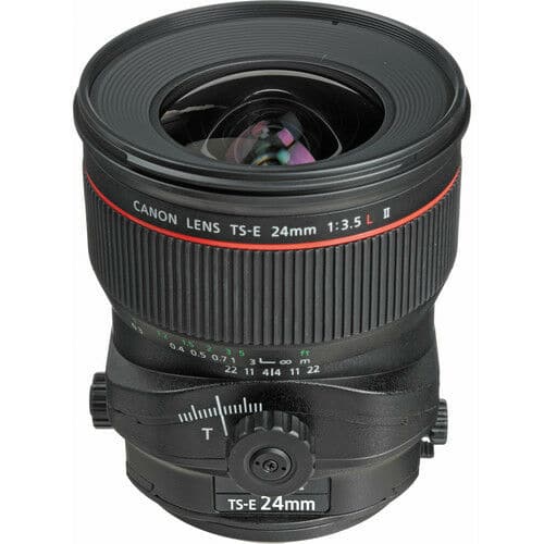 Canon - TS-E 24mm f/3.5L II Tilt-Shift Lens (International Model) - Black