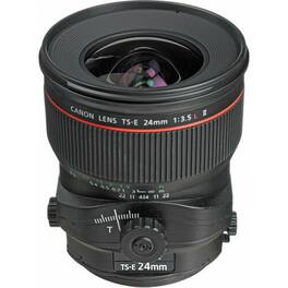 Canon - TS-E 24mm f/3.5L II Tilt-Shift Lens (International Model) - Black