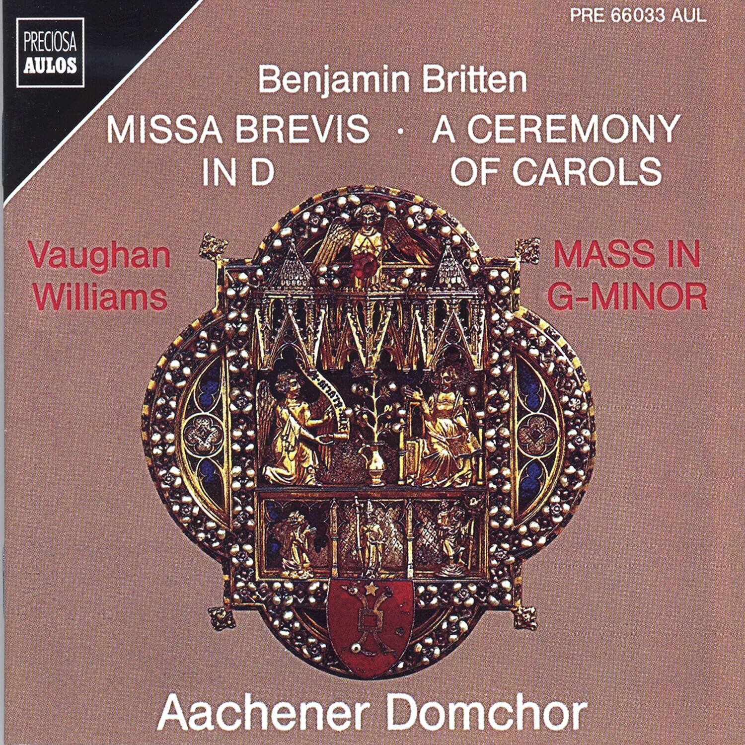 Hans-Josef Roth - Britten: Missa Brevis; Ceremony of Carols; Williams: Mass   - COMPACT DISCS [CD] price history on PriceWatchPro