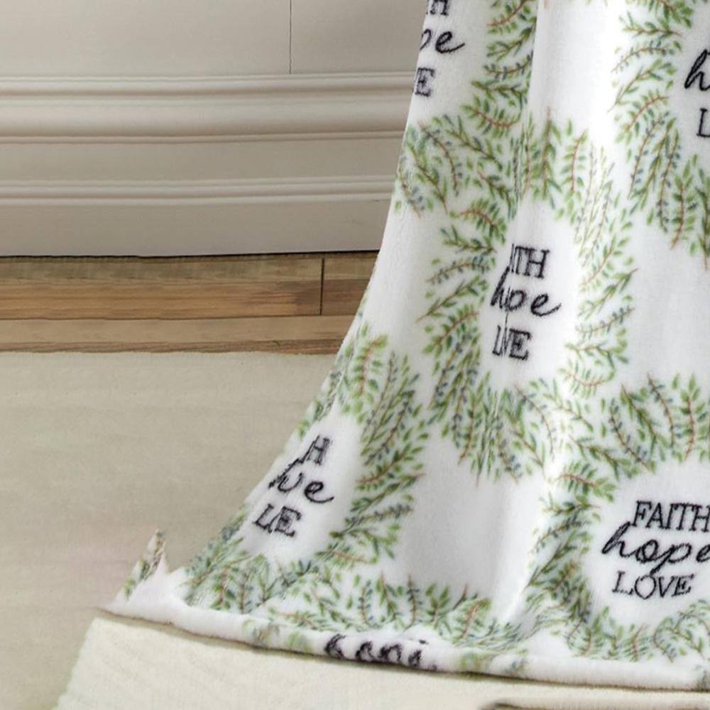 The text on the image is "FAITH hope LOVE".