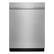 Front. JennAir - RISE Series Top Control Built-In Stainless Steel Tub Dishwasher with 3rd Rack and 39 dBA - Monochromatic Stainless Steel.