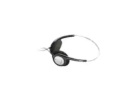 Philips - LFH2236/00 Supra-aural Ultra Light Weight Headphones, black - Unknown
