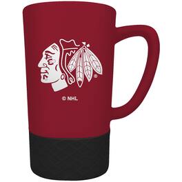 Great American Products - Chicago Blackhawks Team Logo 16oz. Laser Etched Jump Mug - Multicolor