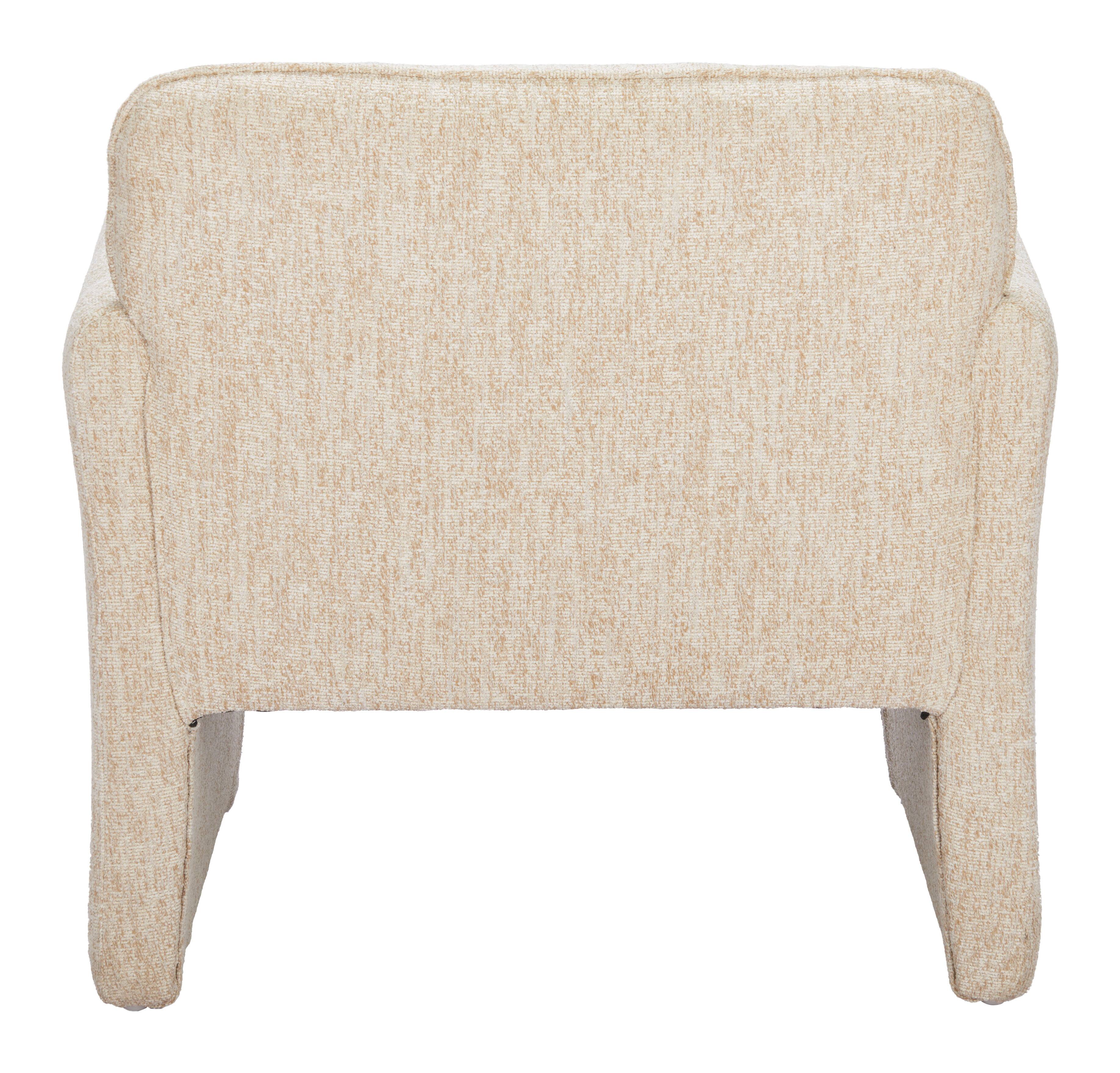 Alt View 2. Hivvago - Dobra Accent Chair Oatmeal Beige - Oatmeal Beige.