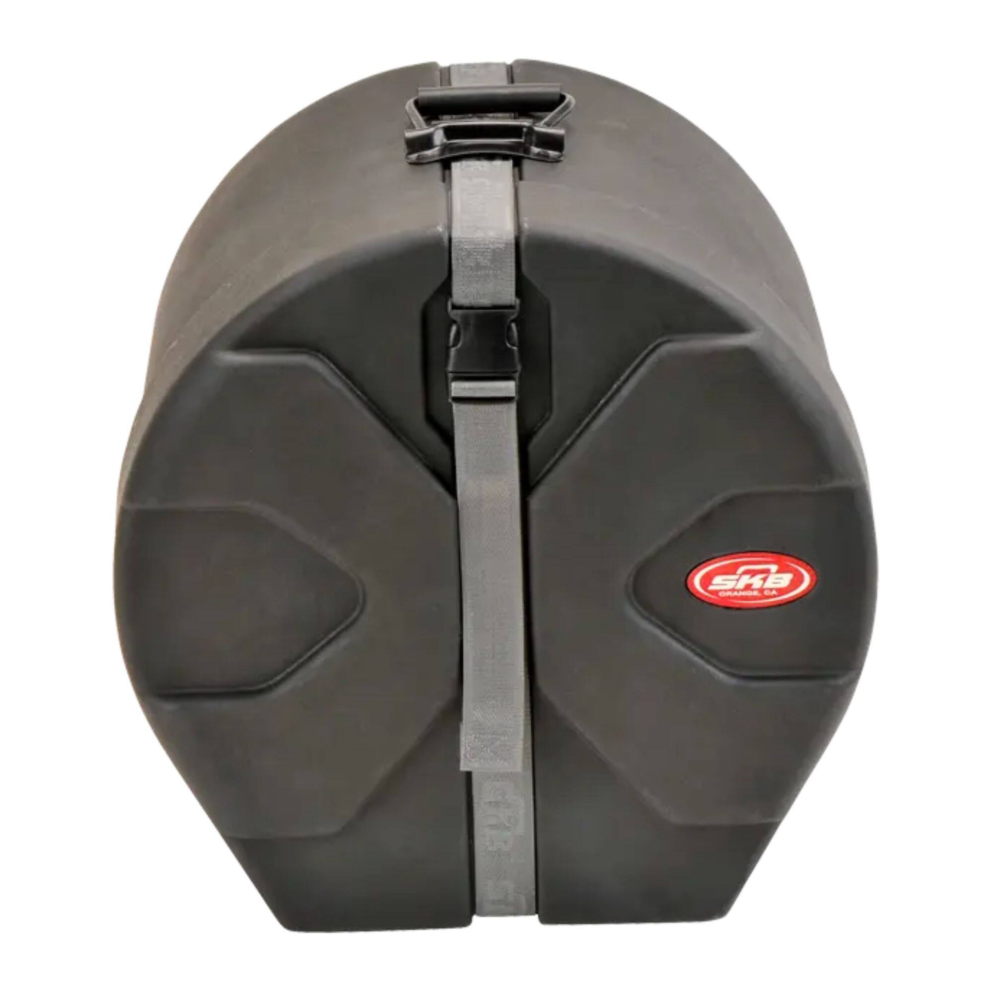 Alt View 6. SKB - SKB 14" x 16" Floor Tom Case with Padded Interior and D-Shaped Drum Design - Black.