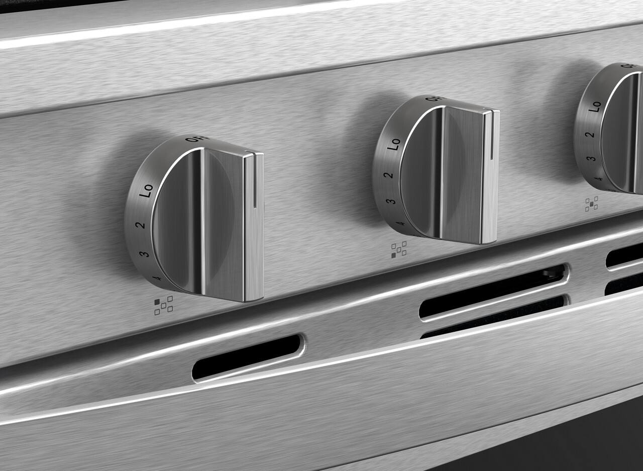 Alt View 11. Whirlpool - 5.0 Cu. Ft. Freestanding Single Gas Range with Air Fry and Air Baking - Stainless Steel.