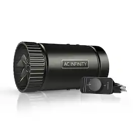 AC Infinity - RAXIAL S4, Inline Booster Duct Fan 4" with Speed Controller