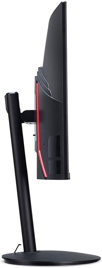 Left. Acer - Nitro X2 31.5" FHD 240Hz Curved Widescreen VA Gaming Monitor 1920x1080 - Black.