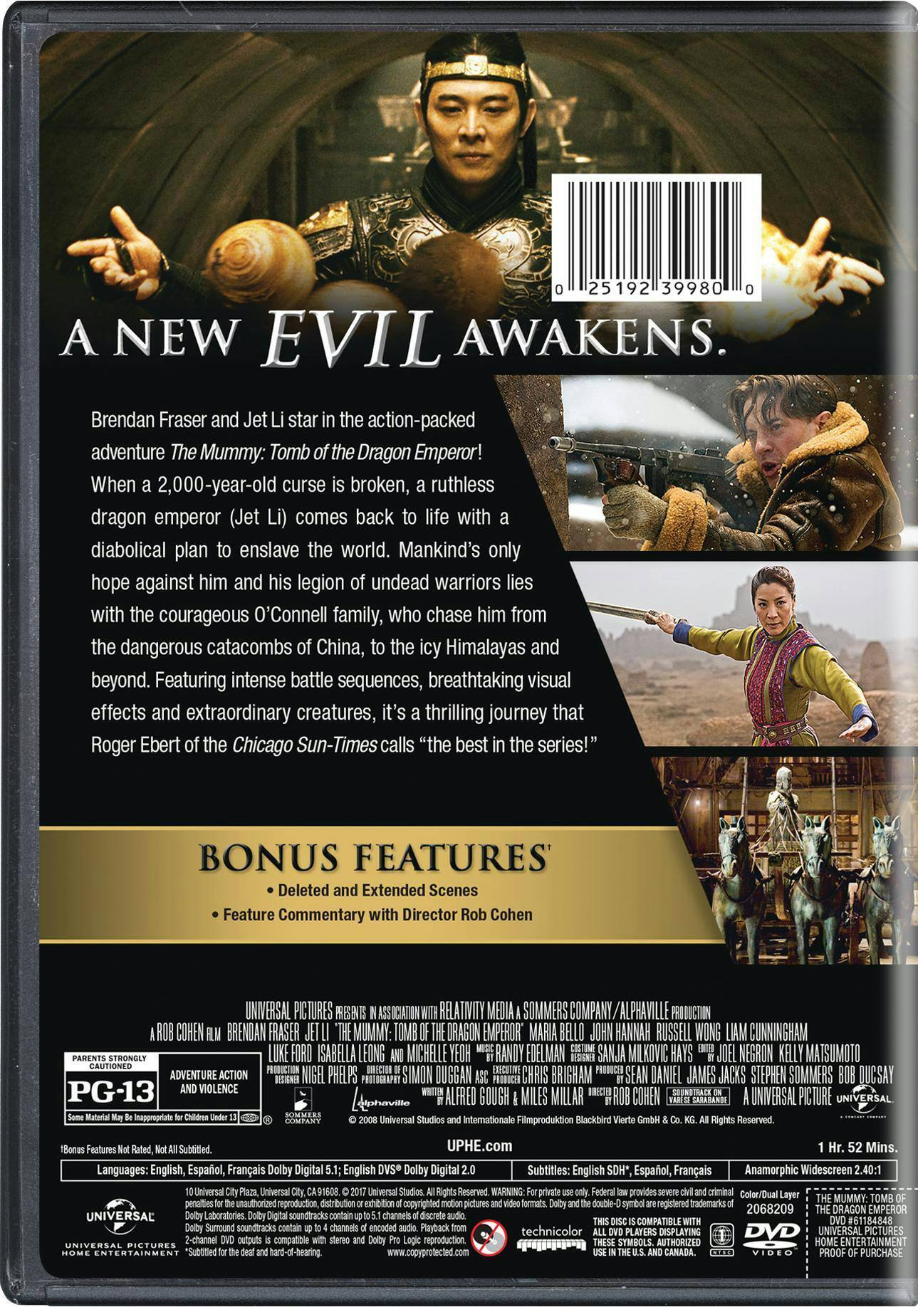 The Mummy: Tomb of the Dragon Emperor DVD [Standard] - Best Buy