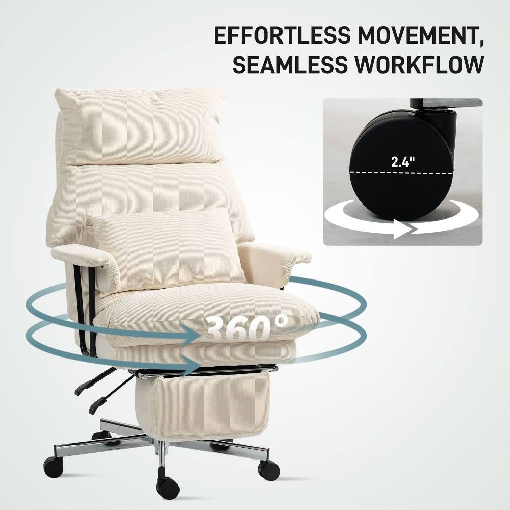 EFFORTLESS MOVEMENT, SEAMLESS WORKFLOW

2.4" 360°