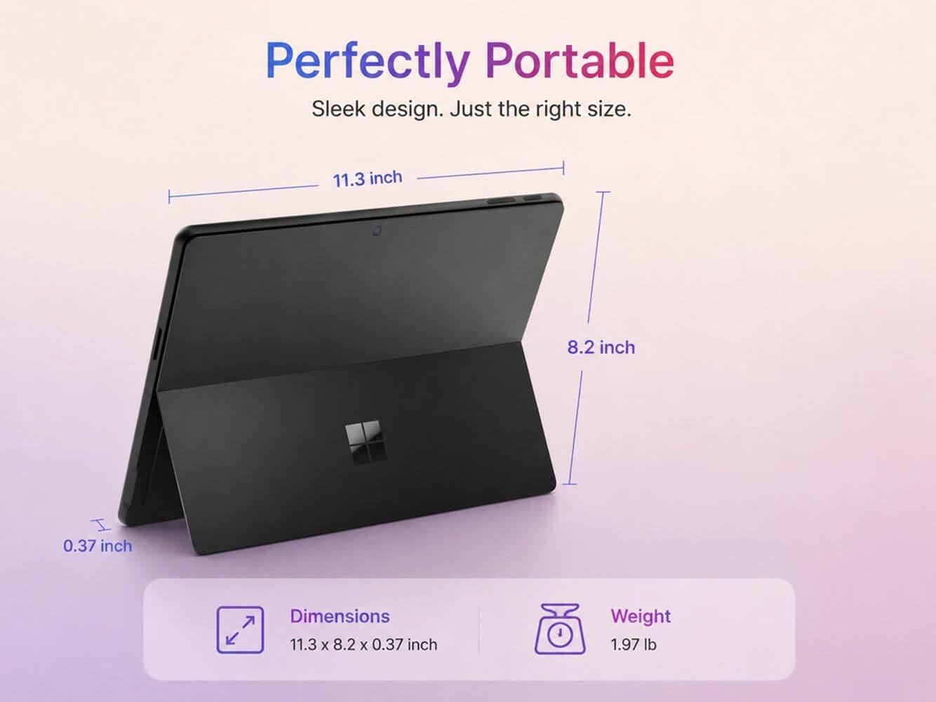 Microsoft Surface Pro Copilot+ PC 13” OLED Touchscreen Snapdragon