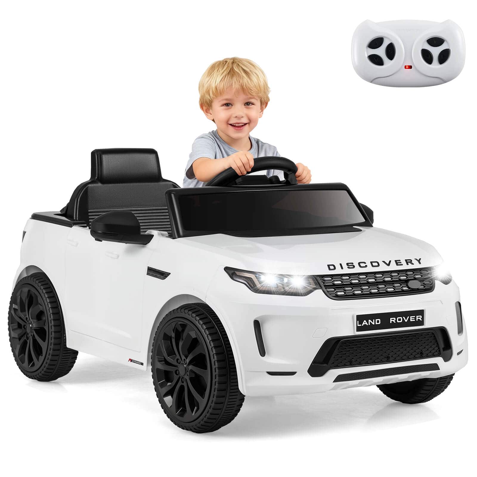 Costway Licensed Land Rover Kids Ride on Car with Remote Control