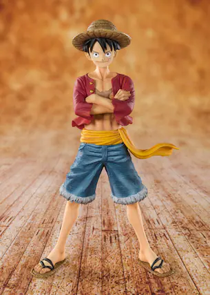 Front. PopMarket - Tamashii Nations - One Piece - FiguartsZERO - Straw Hat Luffy Figure - COLLECTIBLES - Multicolor.
