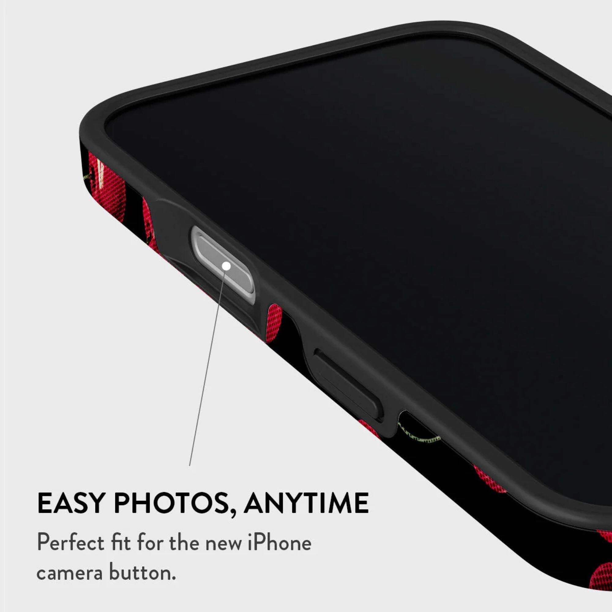 EASY PHOTOS, ANYTIME  
Perfect fit for the new iPhone camera button.