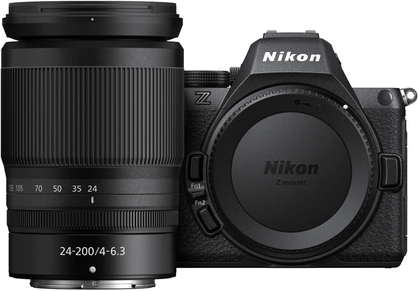 Nikon Z5 II Mirrorless Camera with 24 200mm f/4 6.3 Lens with